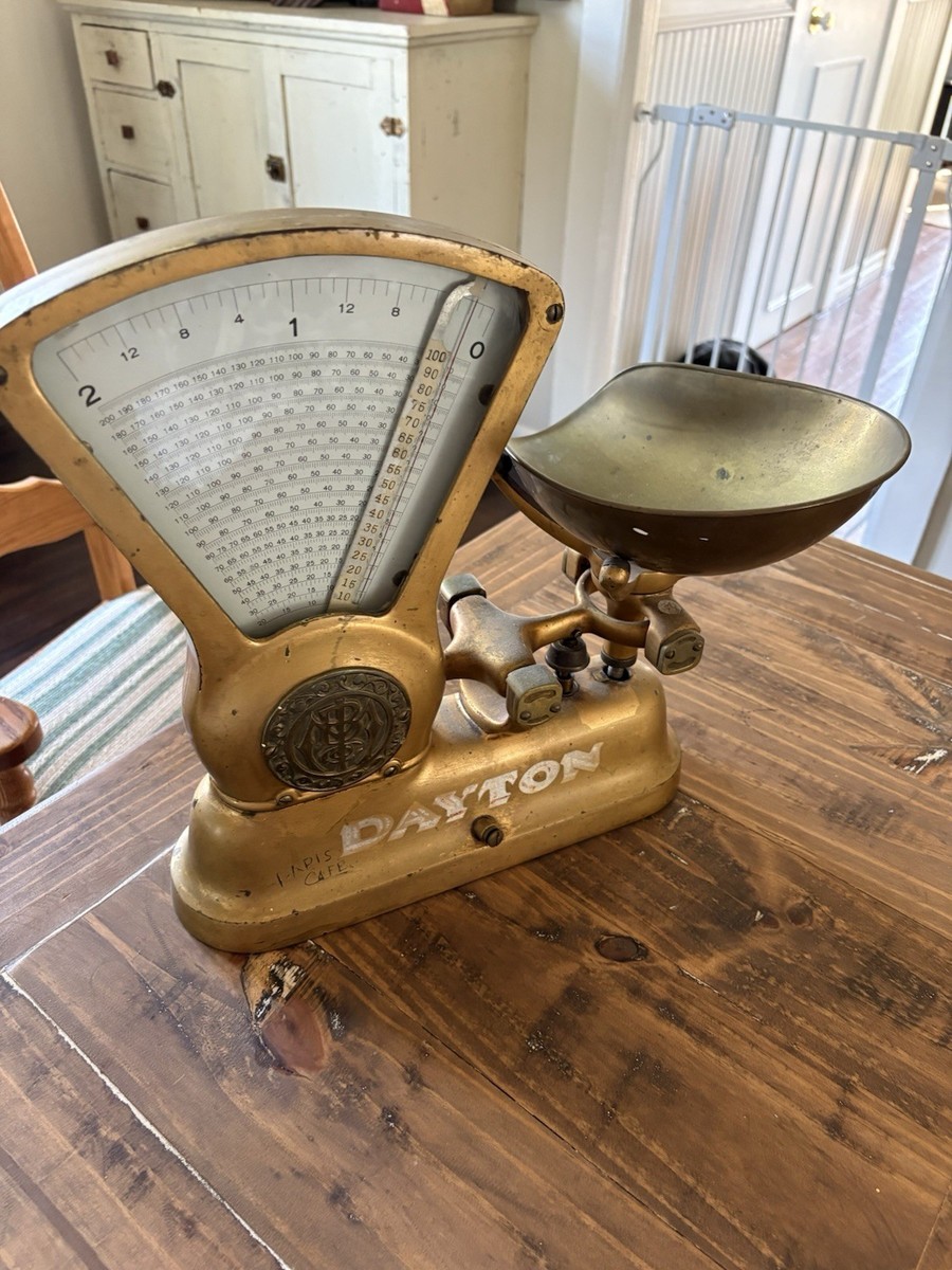 Antique Dayton Scale Style 166 | eBay