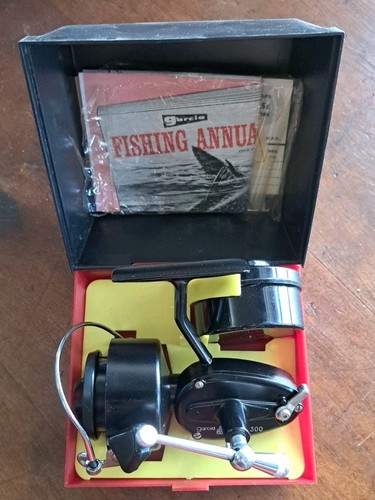 NOS Vintage Garcia Mitchell 300 Fresh Water Spinning Reel W/Box,RH, France
