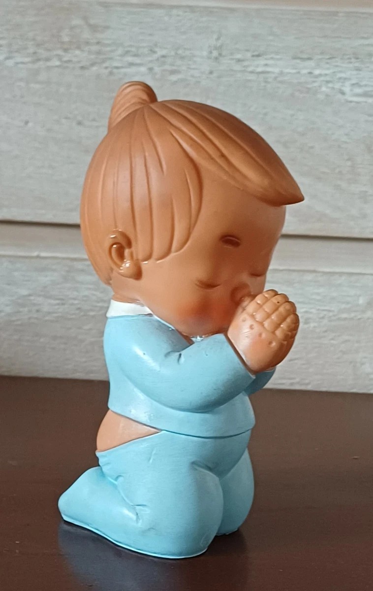 Pouet-Pouet Ancien Années 60 - Bébé Dans Sa Barque - Jouet Vintage En Plastique - Occasion