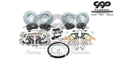 1955-64 Chevy Impala Bel Air  14'' 13'' Pro-Series Big Brake System Stock Spindle