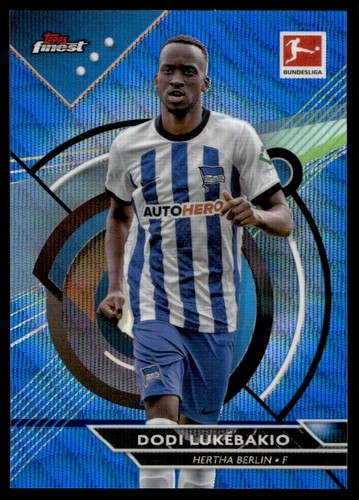 2022 Finest Bundesliga Blue Dodi Lukébakio 051/150 Hertha BSC Berlin #12 - Bild 1 von 2