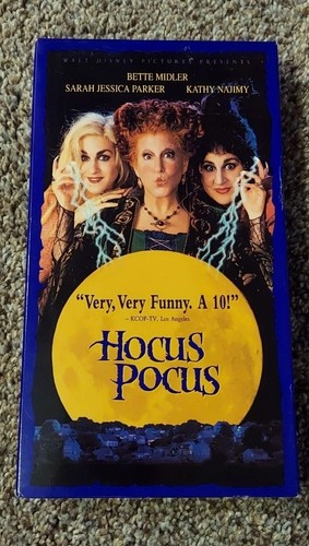 Hocus Pocus -VHS (1995) Walt Disney Home Video) Pre-Owned, Bette Midler