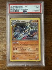 Pokemon TCG Machamp - (Prerelease) XY13 XY Holo PSA 9 FFI Staff on eBay