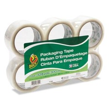 Shurtape 240053 Packing Tape 1.88" x 54.6 Yd Clear 6 Rolls Heavy-Duty