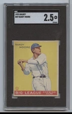 1933 Goudey Randy Moore #69 SGC 2.5