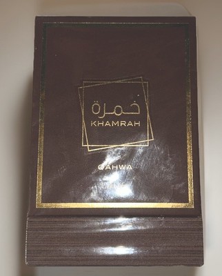 Lattafa Unisex Khamrah Qawah 3.4oz 100ml EDP BNIB