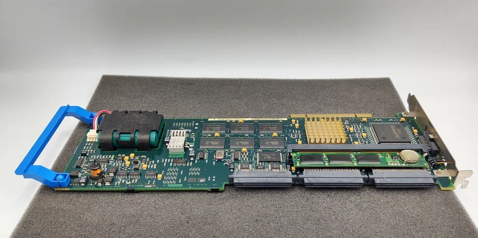 IBM 21P3735 U2 3-SCSI PCI RAID Controller Card & Battery- 21P7816 / FAST SHIPPIN - Image 3 of 4