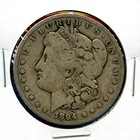 1894 S Morgan $1 Dollar Us Mint Silver #14 Rare Key Date Coin 1894-S
