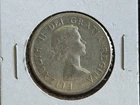 Canadian 1959 80% Silver 50 Cents Half Dollar Coin - ME5509