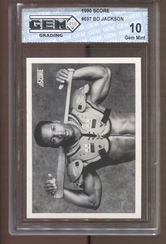 1990 Bo Jackson Score #697 Gem Mint 10 RC Rookie Kansas City Royals