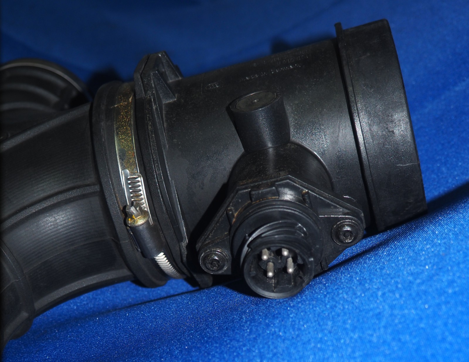 1996-1999 Ferrari F355 5.2 Motronic 3.5L V8 F129 Air Intake Y Pipe W/MAF OEM