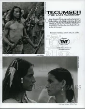 1995 Press Photo Jesse Borego in Tecumseh-The Last Warrior - cvp51271