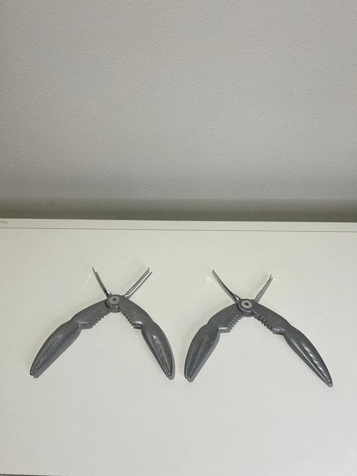 Juego de 2 herramientas de mariscos langosta agrietadas Westmark W. Alemania de colección - hallazgo raro Foto 2 de 4