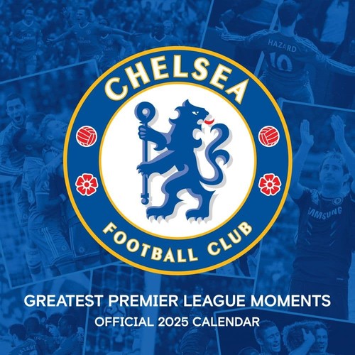 Danilo Promotions, Chelsea Legends 2025 Wall Calendar