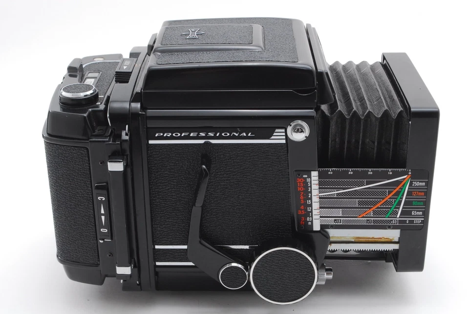🎦[Casi COMO NUEVO con Capucha] Lente Mamiya RB67 Pro Sekor 127 mm F3.8 120 Película Trasera JAPÓN Foto 3 de 4