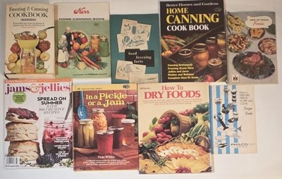 Vintage Canning Preserving Cookbook Lot Better Homes Kerr Jams Drying Freezing 