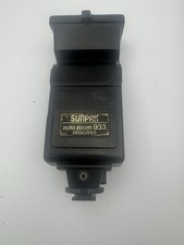 Sunpak Auto Zoom 933 Dedicated Canon Camera Flash Mount Accessory VTG Japan-READ