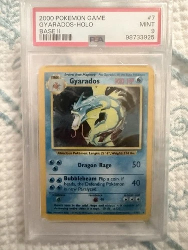 Pokemon Gyarados Base Set PSA 9 Error - PSA Mislabeled Misprint
