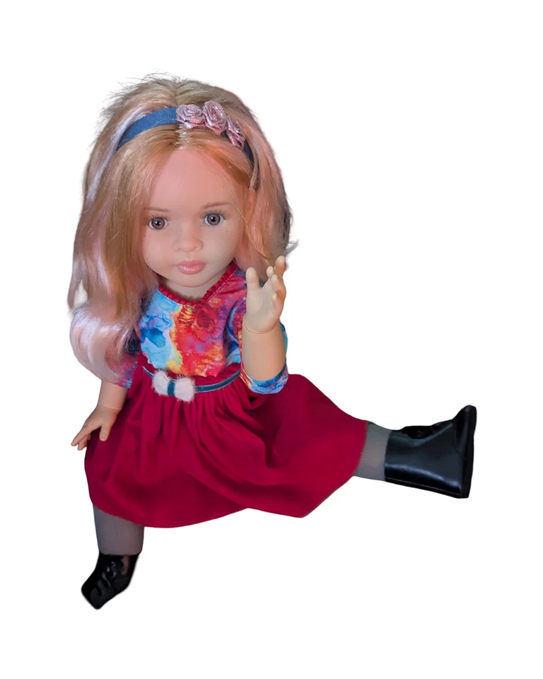 Paola Reina 06564 Las Reinas MARTA Vinyl Doll 60cm./23.6in with Vanilla Scent - Image 2 of 4