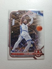 Theo John 2021-22 Bowman University Basketball Prospect Card #42 Bowman U