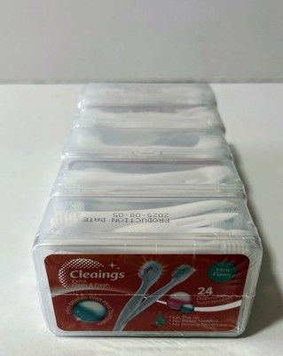 Cleanings Extra Clean Fresh Mini Toothbrushes 5 Packs 24 Count Each Sealed
