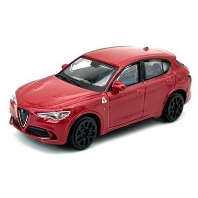 Burago Mini Car 1/43 Alfa Romeo Suv Stelvio Q4 Quadro Folio V6 Bi Turyu