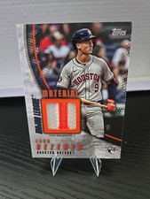 ZACH DEZENZO 2025 TOPPS SERIES 2 MAJOR LEAGUE MATERIAL ROOKIE CARD #17/25