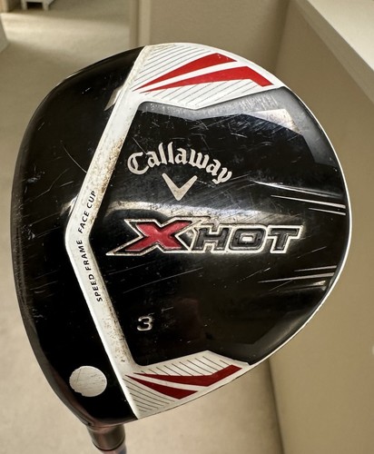 Callaway X Hot 3 Wood and 15 Degree pro-3W Left Handed Regular Project X - Picture 3 of 5