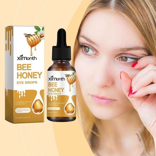 50ml Bee Honey Eye Soothing Drops For Eyes Health, Strain Eye Redness J4R6 FAST - Picture 10 of 15