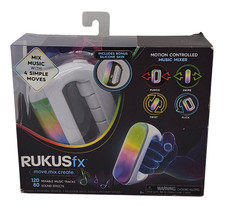 Rukus fx Hand Held Motion Controlled Music Mixer Bonus Silicone Skin RUKUSfx