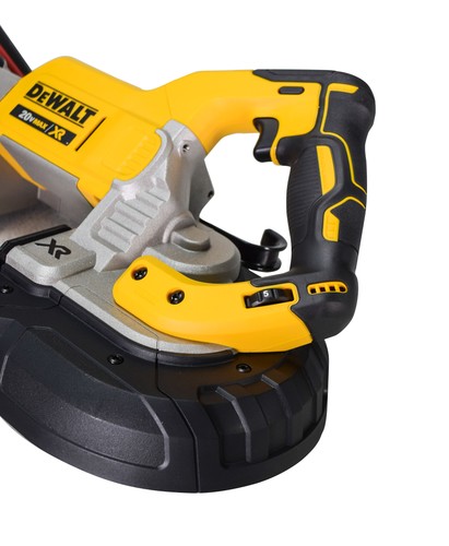 Sierra de cinta de doble interruptor inalámbrica DeWalt DCS376B 20V Max XR 5" (solo herramienta) - Imagen 7 de 7