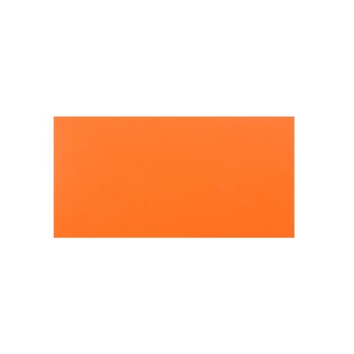 110 x 220 Orange DL Sobre | Goma | 120gsm V-Flap Naranja Sobre - Imagen 2 de 3