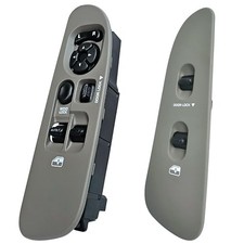 Window Master Switch Front Passenger Bezel Assebmly for 2002-2009 Dodge Tan