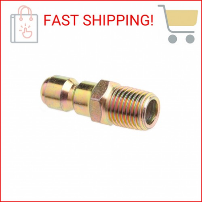 #ad Forney 75134 Pressure Washer Accessories Quick Coupler Plug 1 4 Inch Male NPT $11.29