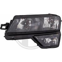 Scheinwerfer Mit Motor L E D Links H7 H1 PY24W W5W FüR Skoda Karoq NU7 Bj.17->>