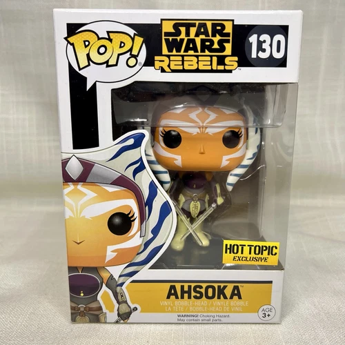 Funko Pop! Star Wars Rebels AHSOKA TANO #130 ~ Hot Topic Exclusive Vinyl Figure