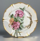 Antique T. Haviland Limoges Charger Plate 13.5” Hand Painted Roses Jewels France