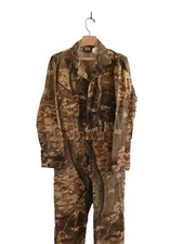 Cabela s Coveralls Mens Medium Regular Chest 38-40 USA Woodland Hunting Camo