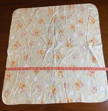 Vintage Winnie The Pooh Receiving Baby Blanket Flannel Cotton Swaddle blanket