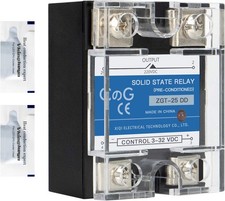 CG Solid State Relay SSR 25DD DC to DC Input 3 32VDC To Out Size: DC to DC 25A