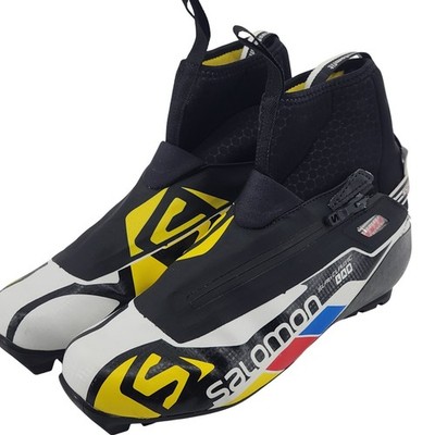Salomon S-Lab Classic Carbon Cross Country Ski Boots SNS Pilot Men 11 EUR 45 1/3