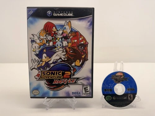 Sonic Adventure 2 Battle (Nintendo GameCube, 2001) With Manual And Registration