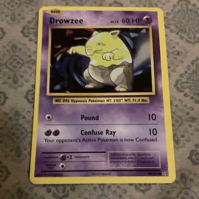 Drowzee 49/108 Evolutions 2016 English Common Basic Regular Pokémon TCG 60 HP