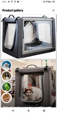 PureVent Pet Oxygen Chamber Veterinary Oxygen Therapy Cage Dogs Cats Animal NEW