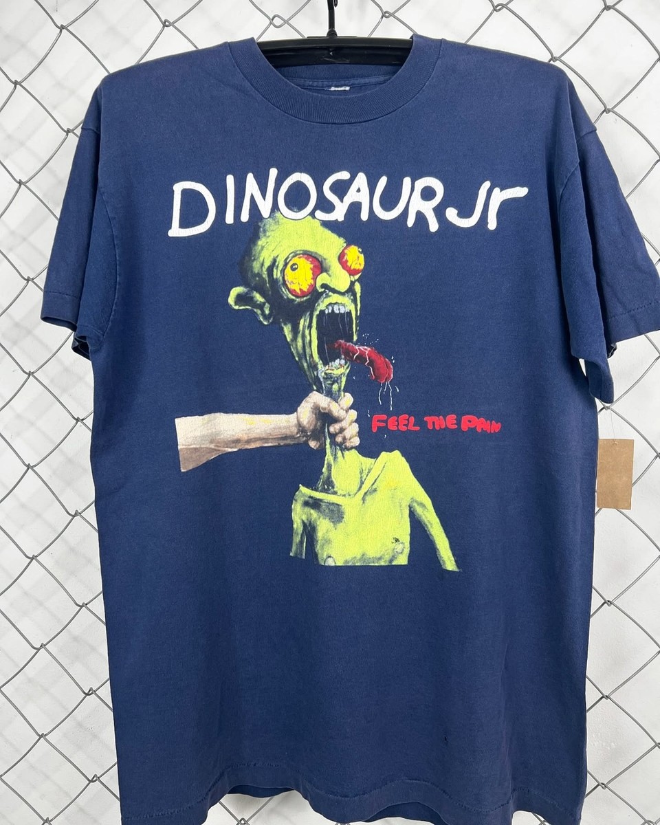 Dinosaur Jr. Tシャツ Dinosaur Jr Feel The Pain 1994s Band Classic Style Navy