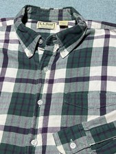 Vintage LL Bean Men’s XL Tall Button Down Shirt 🇺🇸 Made In USA Freeport Maine