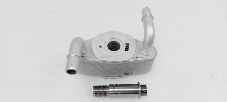 New OEM 2015-2023 Ford Mustang 5.0L Engine Oil Cooler FR3Z6A642A - Image 2 of 4