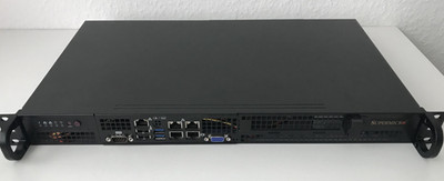 Supermicro Server CSE-505 A1SRI-2558F ATOM 2,4 GHz 4GB 256GB-SSD - pfsense 2.7.2