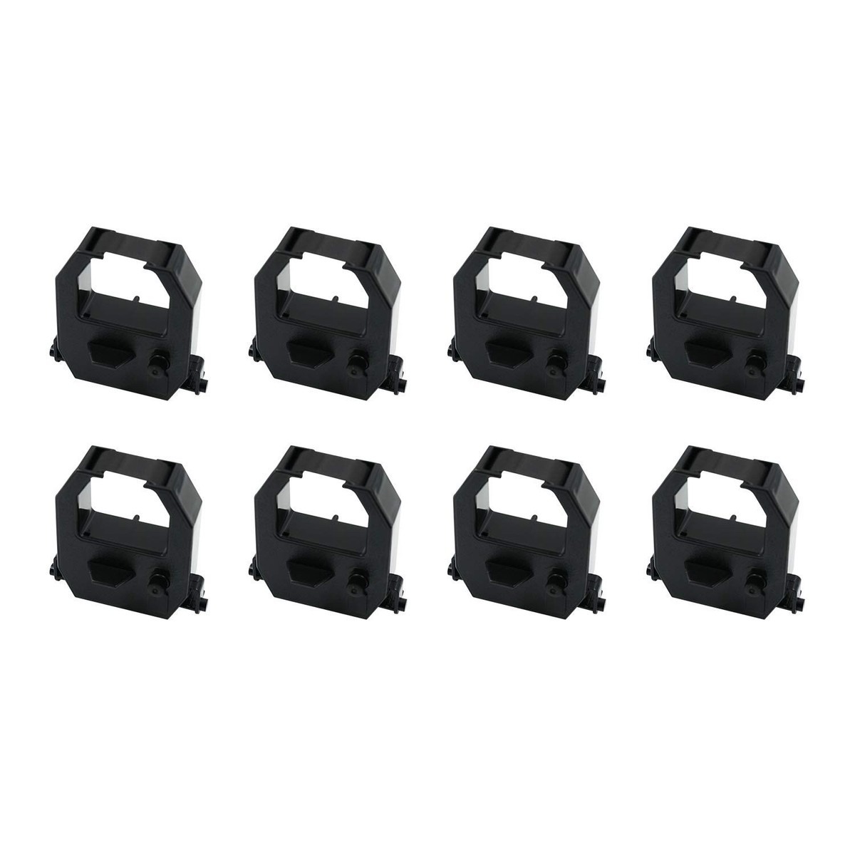 8 Pack Amano Time Clock Ribbon, PIX-95/PIX-10/TCX-11, Replacement