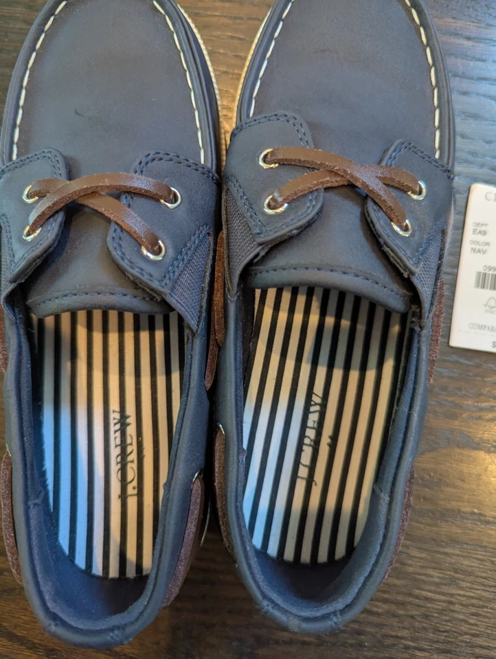 Zapatos de barco Crewcuts J Crew para niños talla 8 (nuevos sin caja) Foto 2 de 4